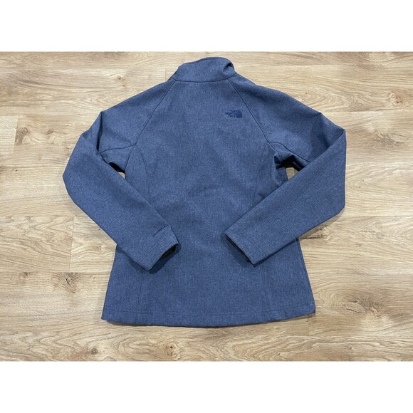 The North Face Women's APEX RISOR Windwall Zip Up Jacket Size LARGE Blue - Picture 7 of 8